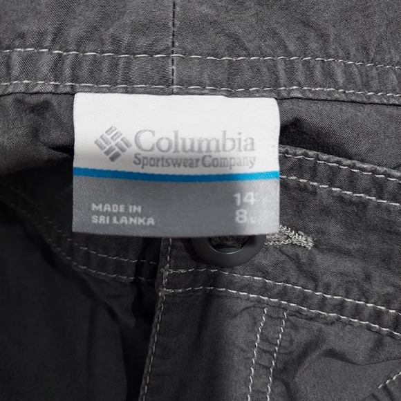 Columbia Gray Cargo Shorts in Size 14 - Picture 8 of 10